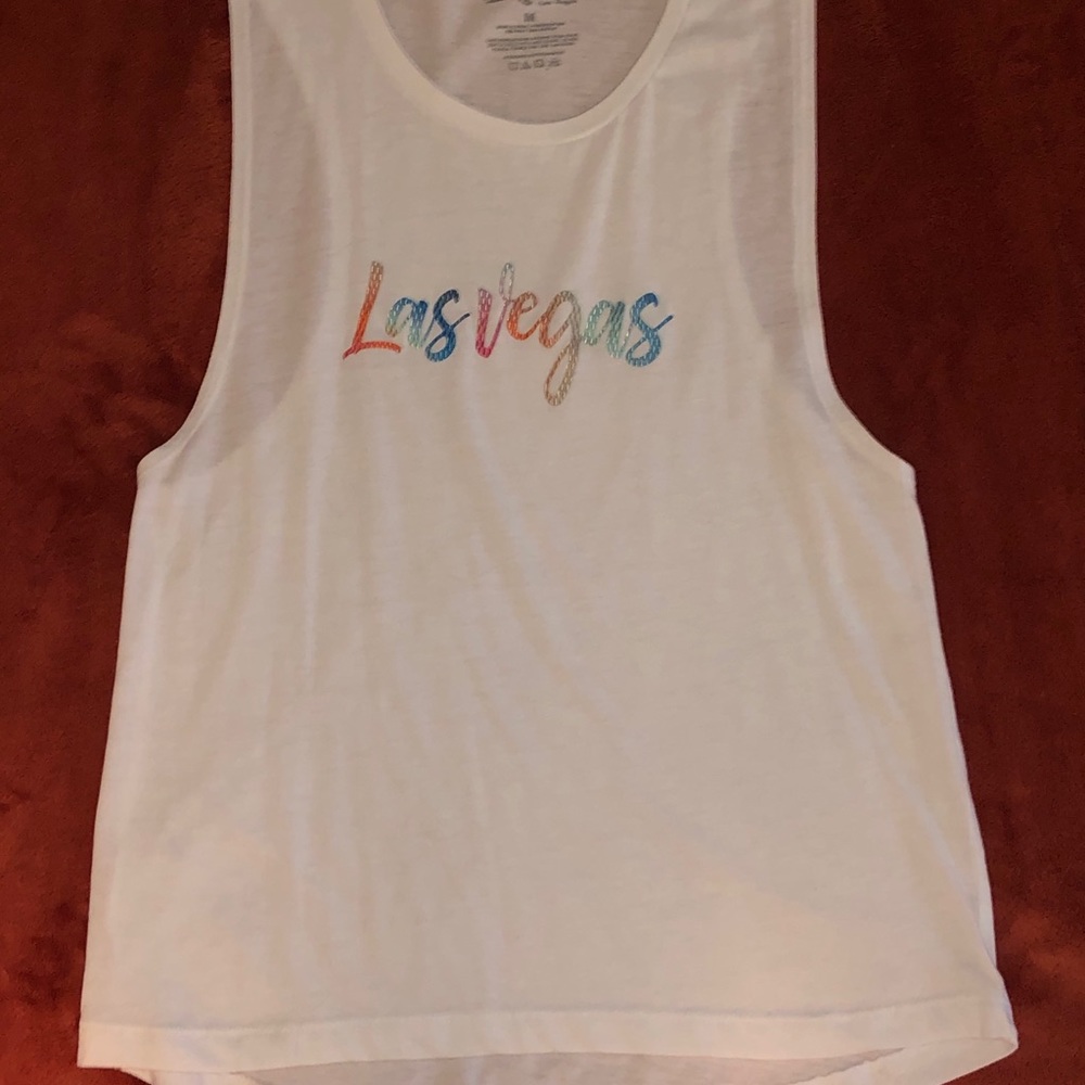 Las Vegas muscle tee